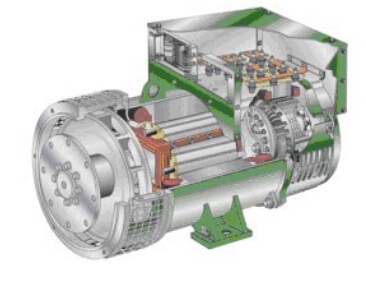 锡林浩特发电机内部结构图